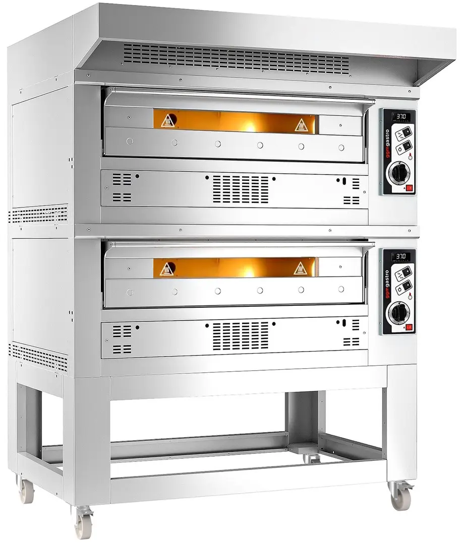Печь для пиццы газовая GGM Gastro 2#PEZ630G#HU (Inox)