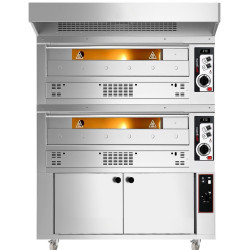 Печь для пиццы газовая GGM Gastro 2#PEZ930G#HG (Inox) Thumb