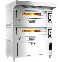 Печь для пиццы газовая GGM Gastro 2#PEZ930G#HG (Inox)