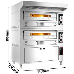 Печь для пиццы газовая GGM Gastro 2#PEZ930G#HG (Inox) Thumb