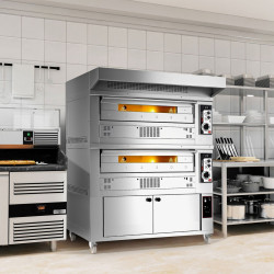 Печь для пиццы газовая GGM Gastro 2#PEZ930G#HG (Inox) Thumb