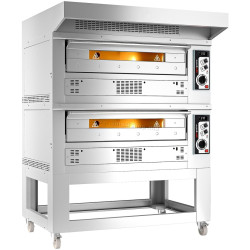 Печь для пиццы газовая GGM Gastro 2#PEZ930G#HU (Inox)