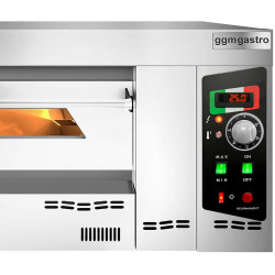 Печь для пиццы газовая GGM Gastro GEP6T#N (Inox) Thumb