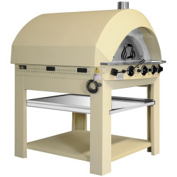 Печь для пиццы газовая GGM Gastro GPOE150C#UGE15C (Cream Yellow) Thumb