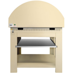 Печь для пиццы газовая GGM Gastro GPOE150C#UGE15C (Cream Yellow) Thumb
