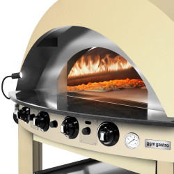 Печь для пиццы газовая GGM Gastro GPOE150C#UGE15C (Cream Yellow) Thumb
