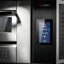 Печь для пиццы газовая GGM Gastro GPOE430DN (Inox/Black) Thumb