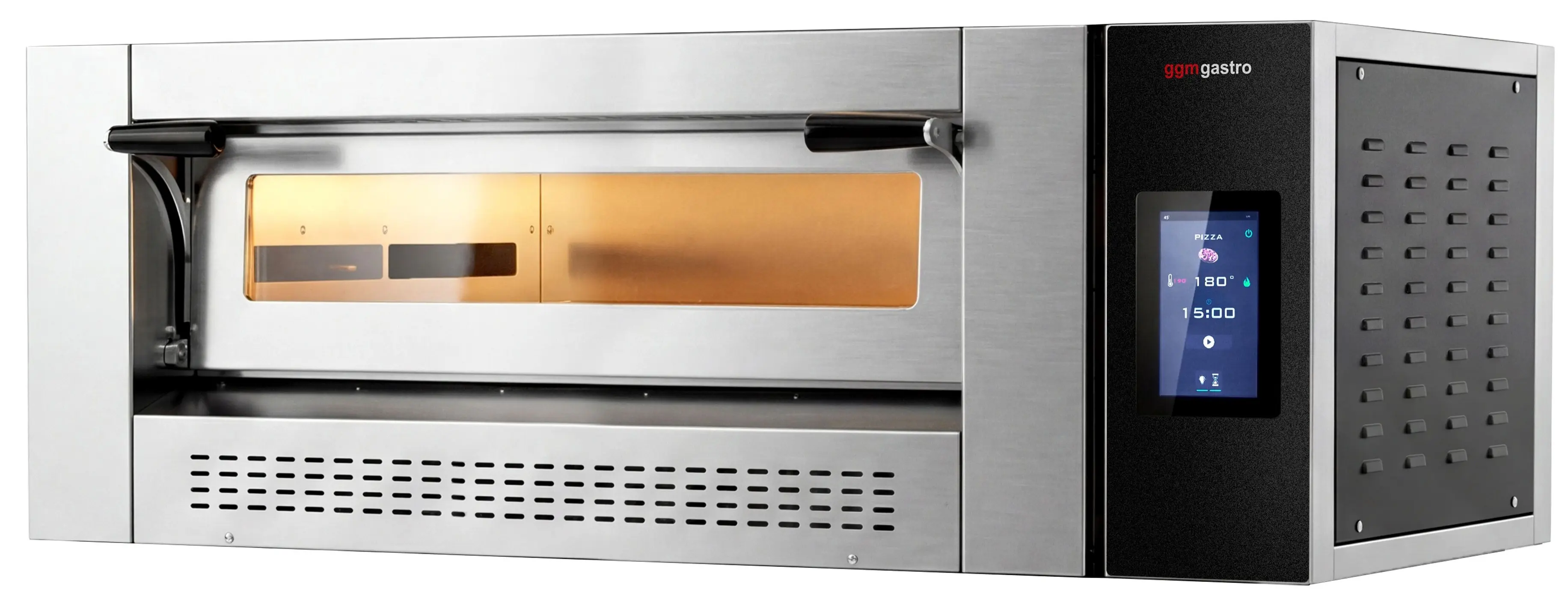Печь для пиццы газовая GGM Gastro GPOE630DN (Inox/Black) - 2