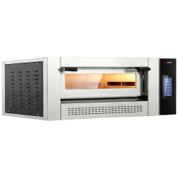 Печь для пиццы газовая GGM Gastro GPOE630DN (Inox/Black)