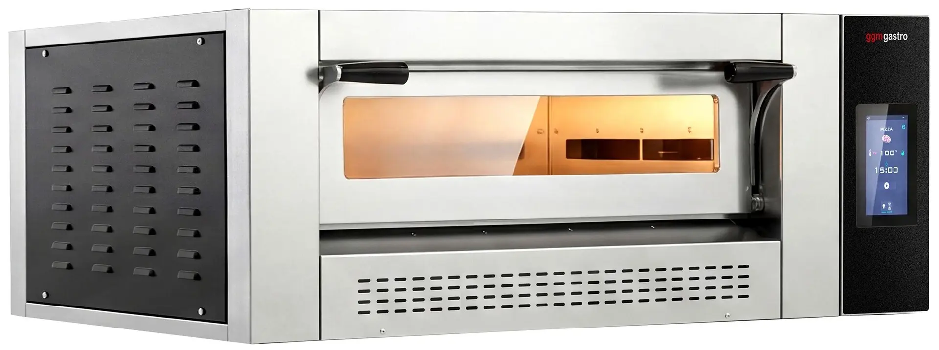 Печь для пиццы газовая GGM Gastro GPOE630DN (Inox/Black)