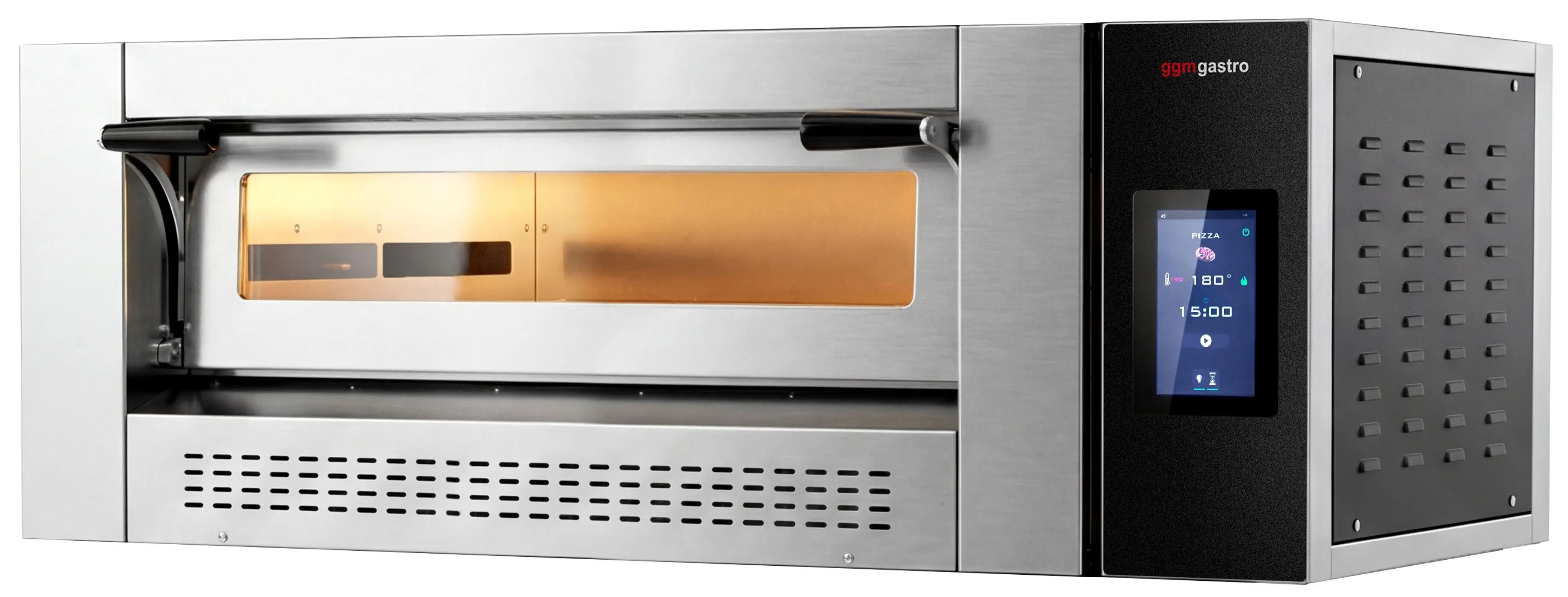 Печь для пиццы газовая GGM Gastro GPOE930DN (Inox/Black) - 2