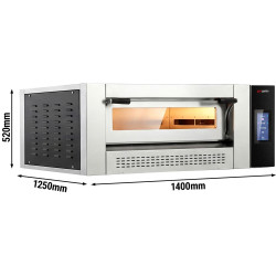 Печь для пиццы газовая GGM Gastro GPOE930DN (Inox/Black) Thumb