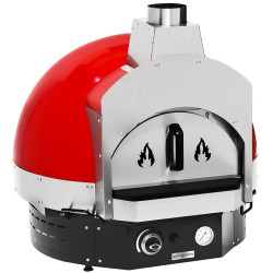 Печь для пиццы газовая GGM Gastro GPOUE8R (Red) Thumb