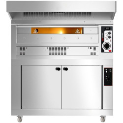 Печь для пиццы газовая GGM Gastro PEZ630G#HG (Inox) Thumb