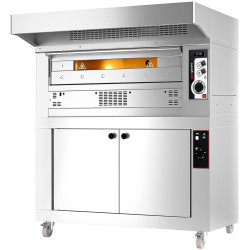 Печь для пиццы газовая GGM Gastro PEZ630G#HG (Inox) Thumb