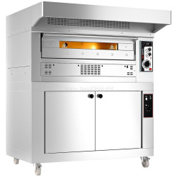 Печь для пиццы газовая GGM Gastro PEZ630G#HG (Inox)