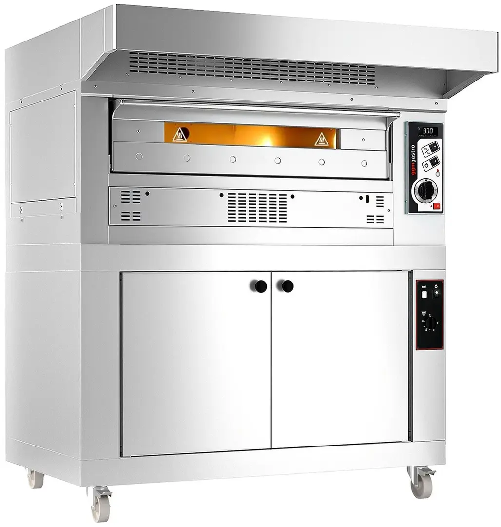 Печь для пиццы газовая GGM Gastro PEZ630G#HG (Inox)