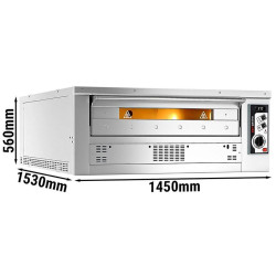 Печь для пиццы газовая GGM Gastro PEZ930G#2 (Inox) Thumb