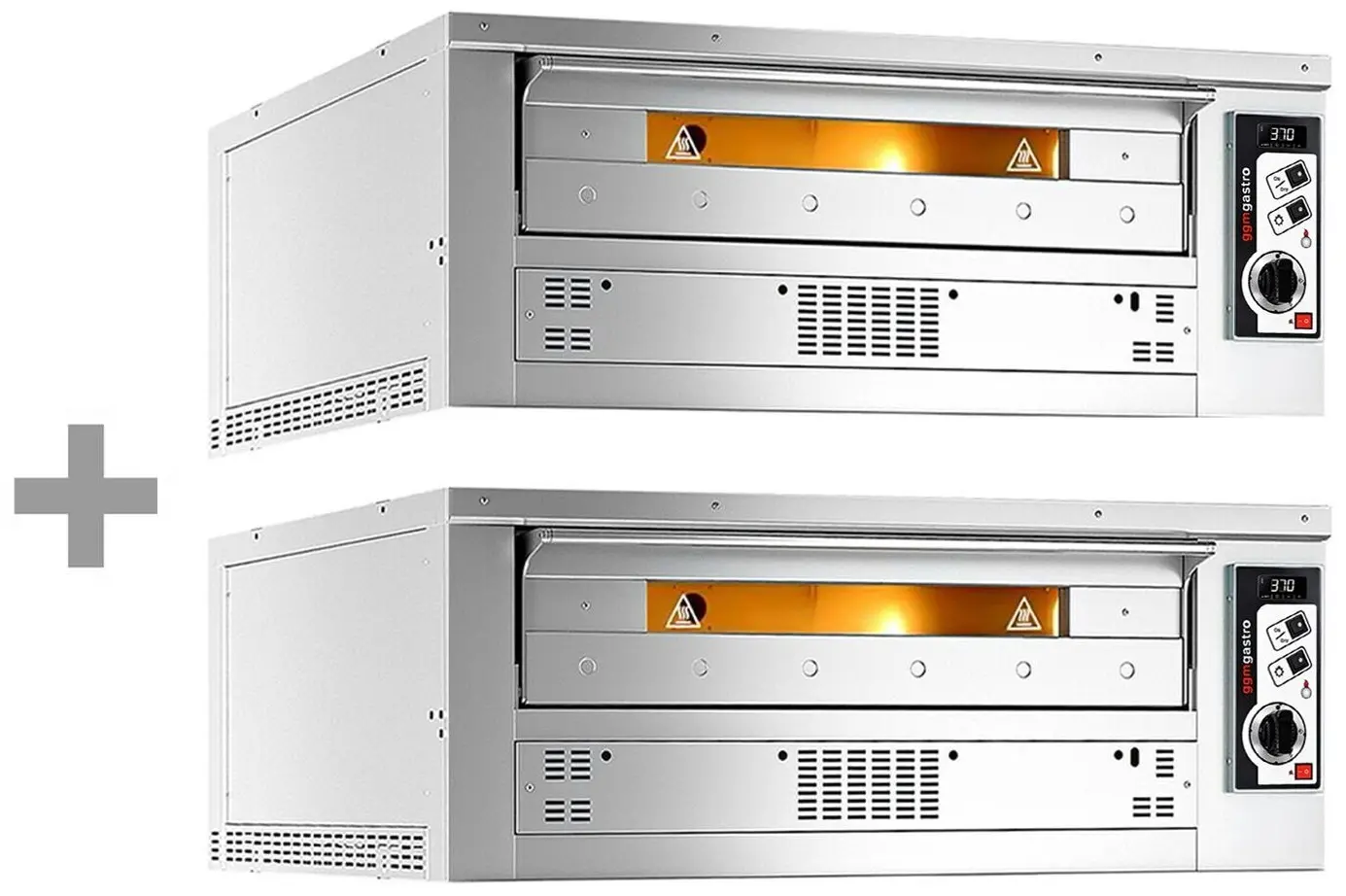 Печь для пиццы газовая GGM Gastro PEZ930G#2 (Inox)