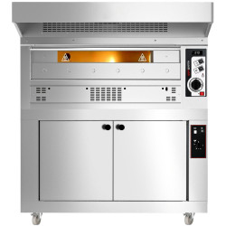 Cuptor pentru pizza pe gaz GGM Gastro PEZ930G#HG (Inox) Thumb