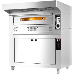 Cuptor pentru pizza pe gaz GGM Gastro PEZ930G#HG (Inox) Thumb