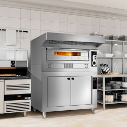Cuptor pentru pizza pe gaz GGM Gastro PEZ930G#HG (Inox) Thumb