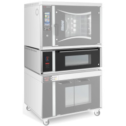 Печь для пиццы GGM Gastro EOB100 (Inox/Black) Thumb