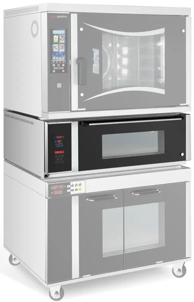 Печь для пиццы GGM Gastro EOB100 (Inox/Black) - 3