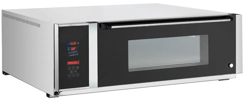 Печь для пиццы GGM Gastro EOB100 (Inox/Black)