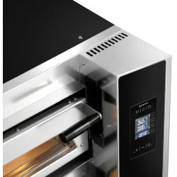 Печь для пиццы GGM Gastro PDP44TC-NB#UDP44-N (Inox/Black) Thumb