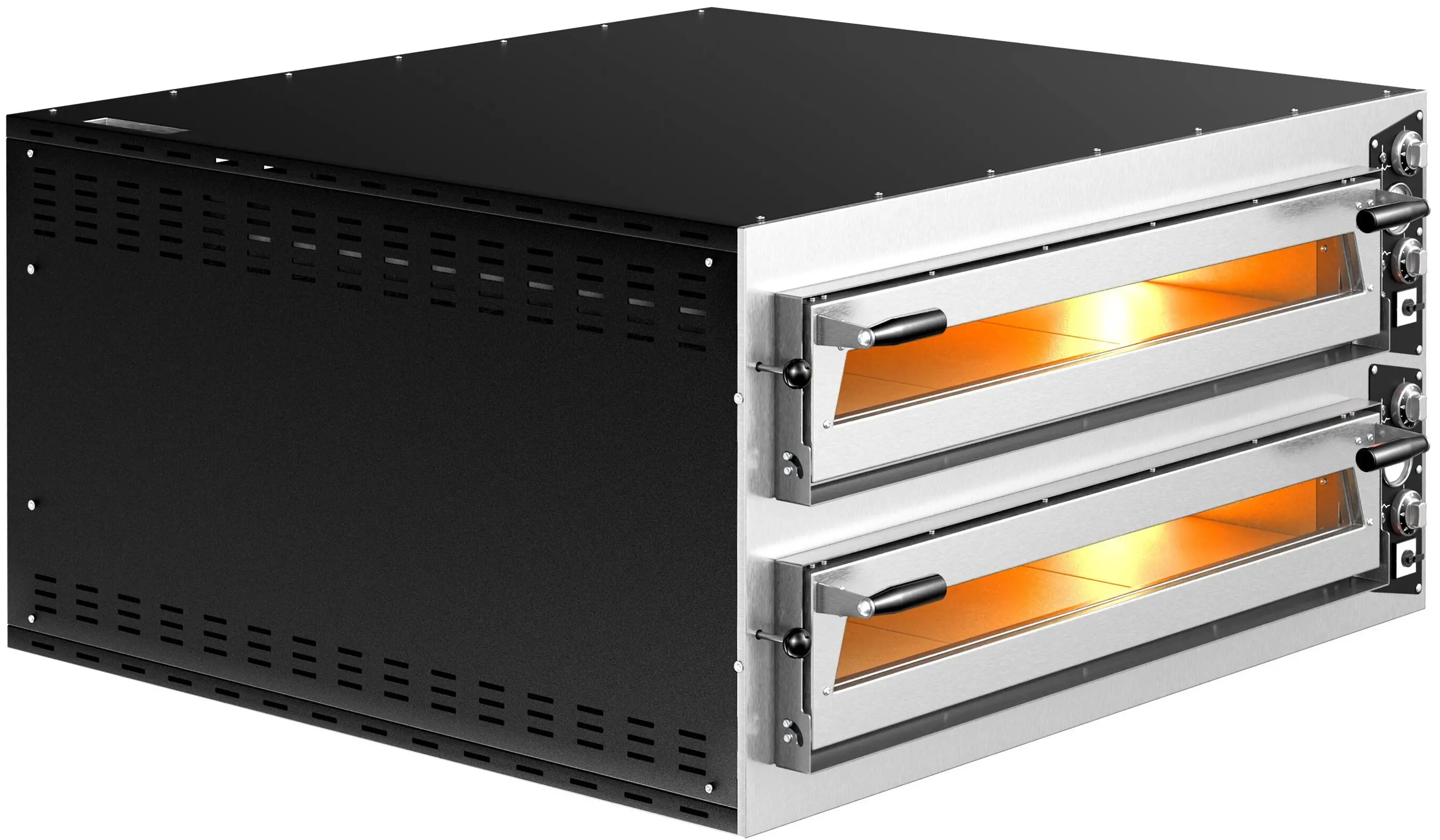 Печь для пиццы GGM Gastro PDP99 (Inox/Black) - 3