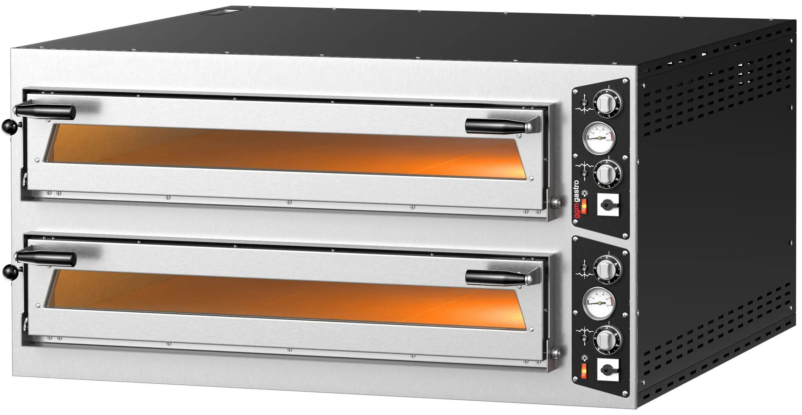 Печь для пиццы GGM Gastro PDP99 (Inox/Black) - 4