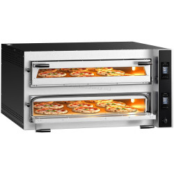 Печь для пиццы GGM Gastro PDP99TC-NB (Inox/Black)