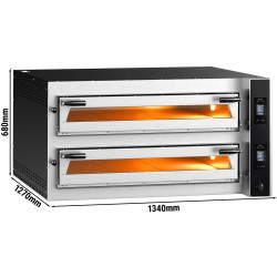 Печь для пиццы GGM Gastro PDP99TC-NB (Inox/Black) Thumb