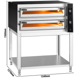 Печь для пиццы GGM Gastro PDP99TC-NB#UDP99-N (Inox/Black) Thumb