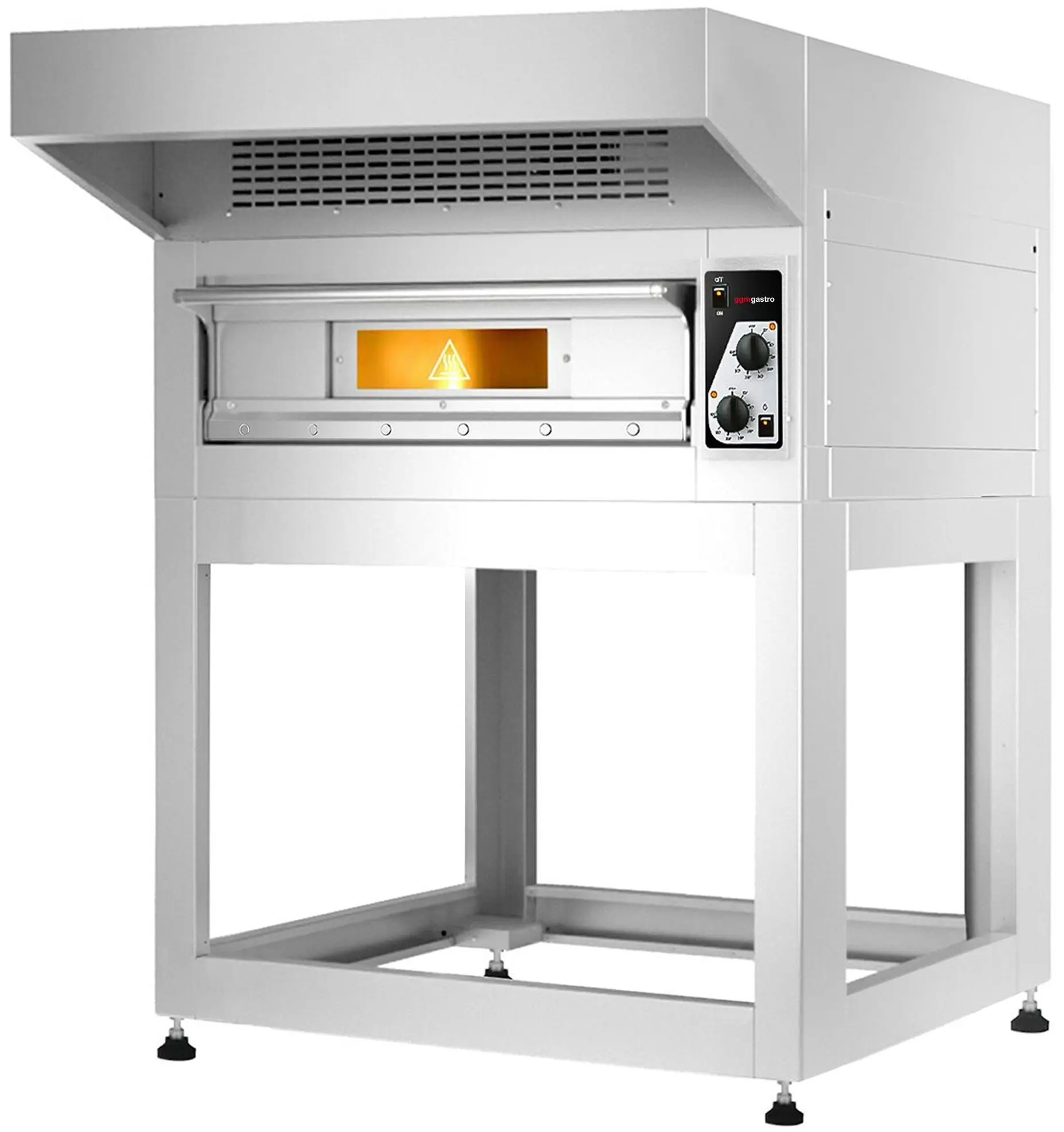 Печь для пиццы GGM Gastro PEZ430#HU (Inox) - 3
