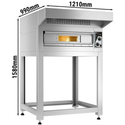 Печь для пиццы GGM Gastro PEZ430#HU (Inox) Thumb