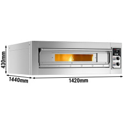 Печь для пиццы GGM Gastro PEZ930 (Inox) Thumb