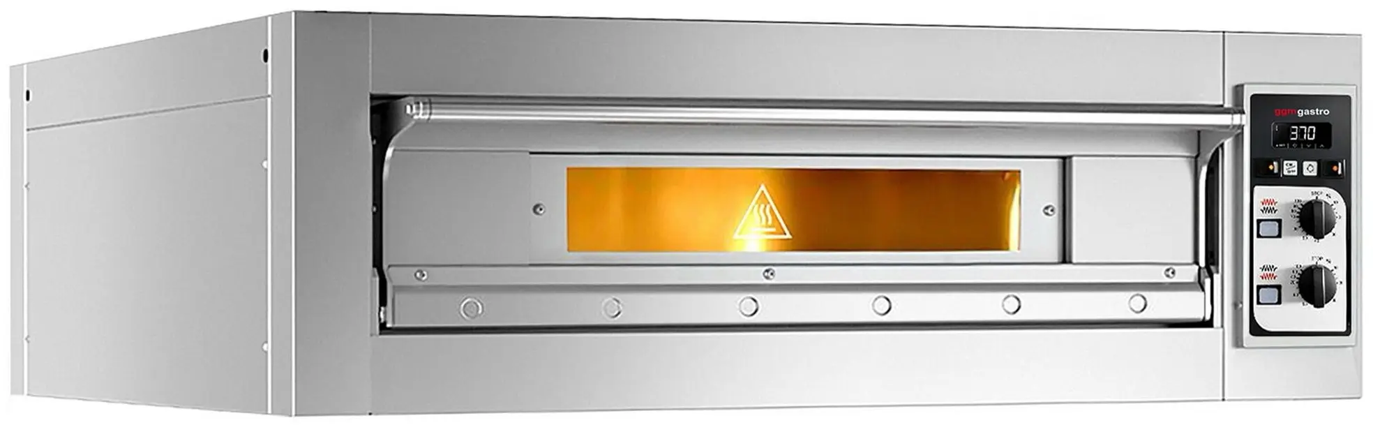 Печь для пиццы GGM Gastro PEZ930 (Inox)