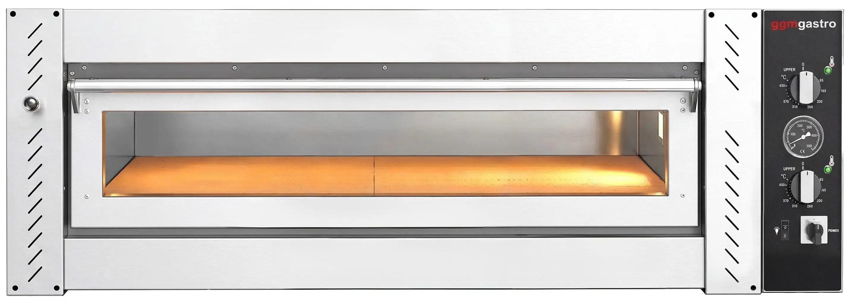 Печь для пиццы GGM Gastro POE430N (Inox) - 3
