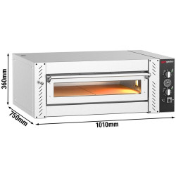 Печь для пиццы GGM Gastro POE430N (Inox) Thumb
