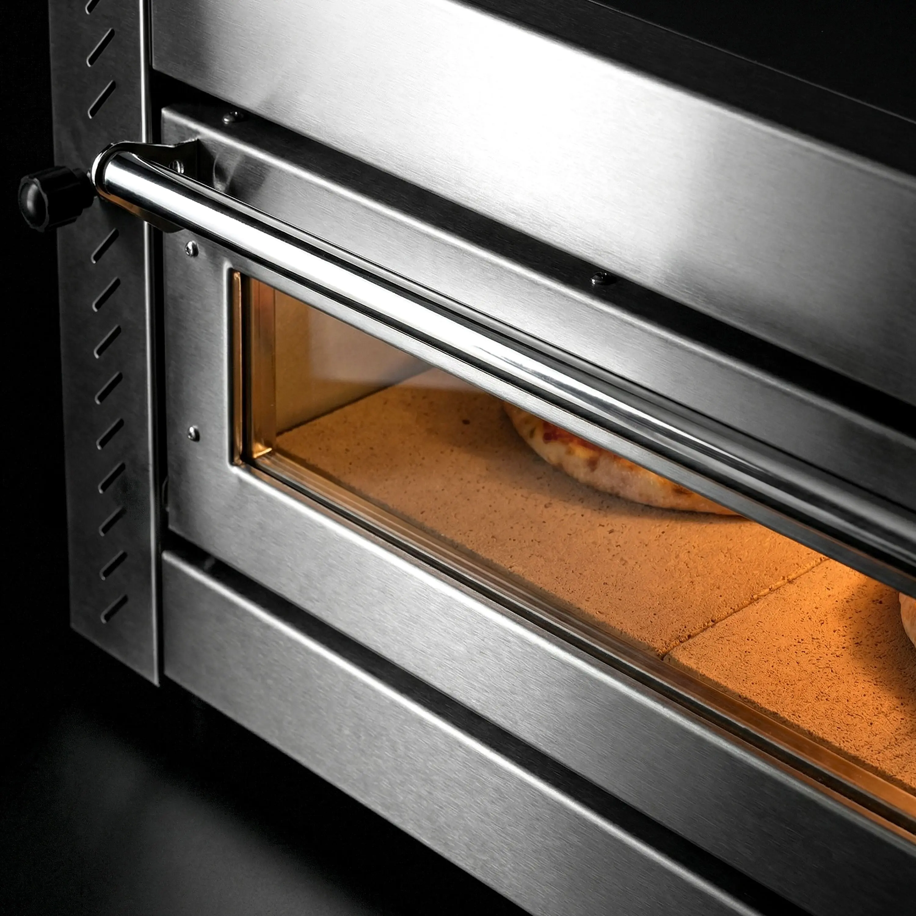 Печь для пиццы GGM Gastro POE430N (Inox) - 9