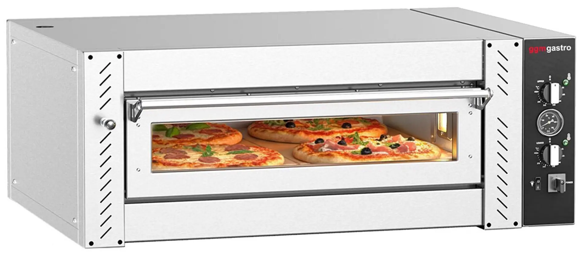Печь для пиццы GGM Gastro POE430N (Inox)