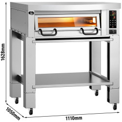 Печь для пиццы GGM Gastro POP434E#HP434#UG4 (Inox) Thumb