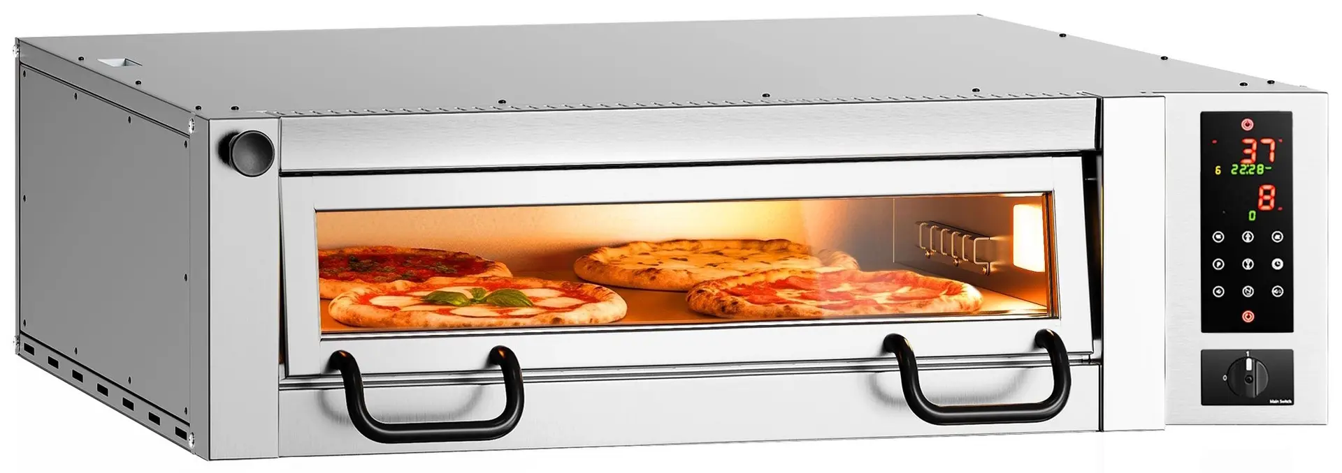 Печь для пиццы GGM Gastro POP434E (Inox)