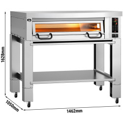 Печь для пиццы GGM Gastro POP634E#HP634#UG6 (Inox) Thumb