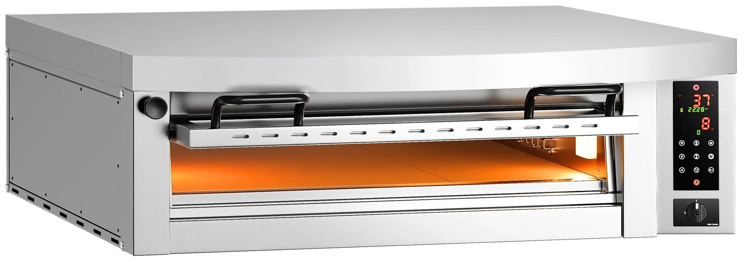 Печь для пиццы GGM Gastro POP934E#HP934 (Inox) - 2