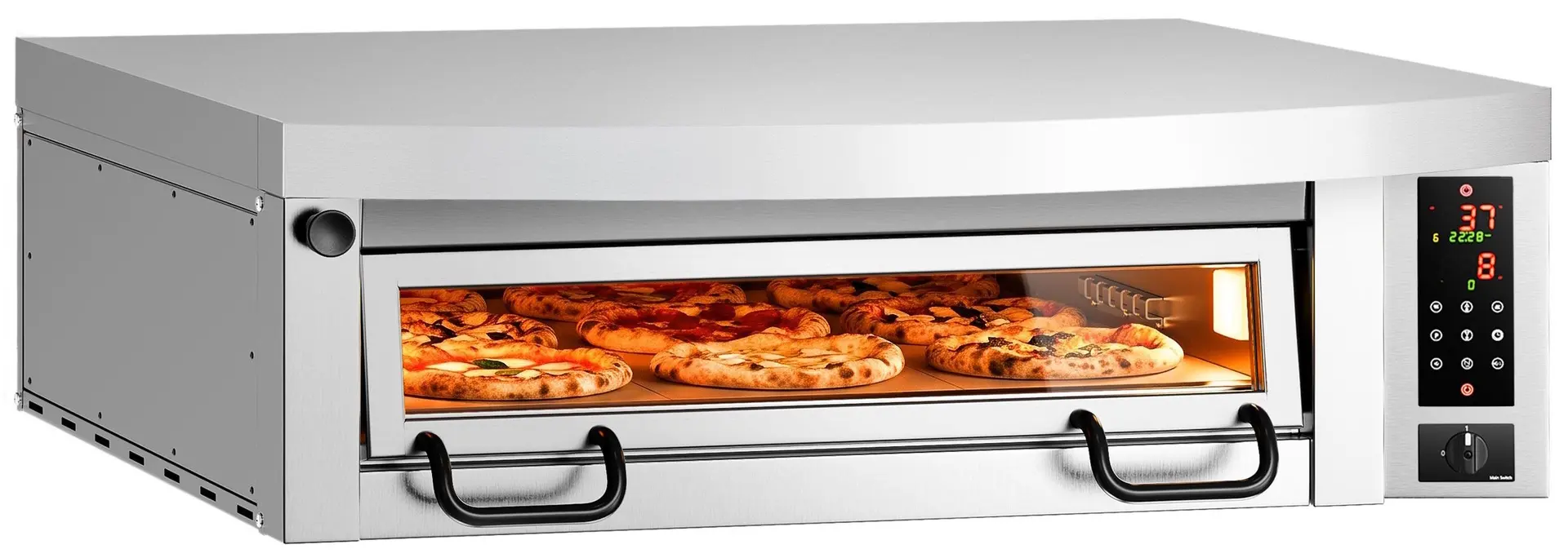 Печь для пиццы GGM Gastro POP934E#HP934 (Inox)