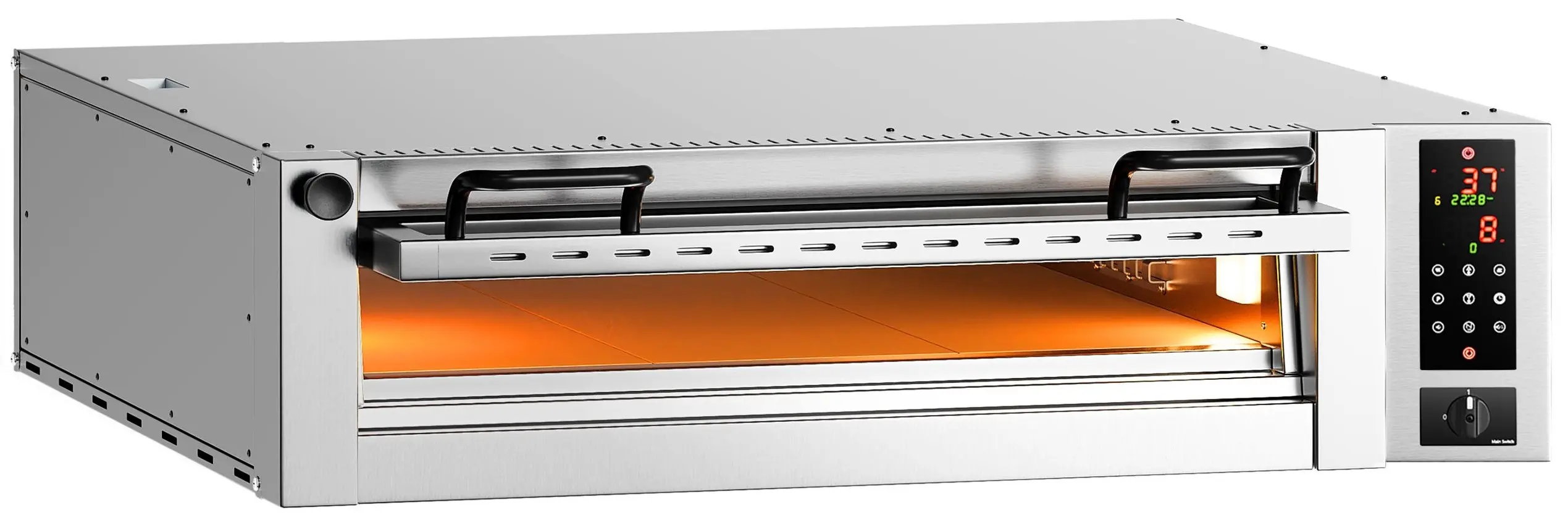 Печь для пиццы GGM Gastro POP934E (Inox) - 2