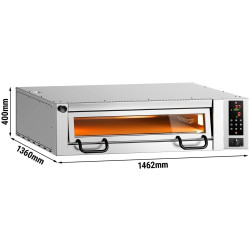 Печь для пиццы GGM Gastro POP934E (Inox) Thumb